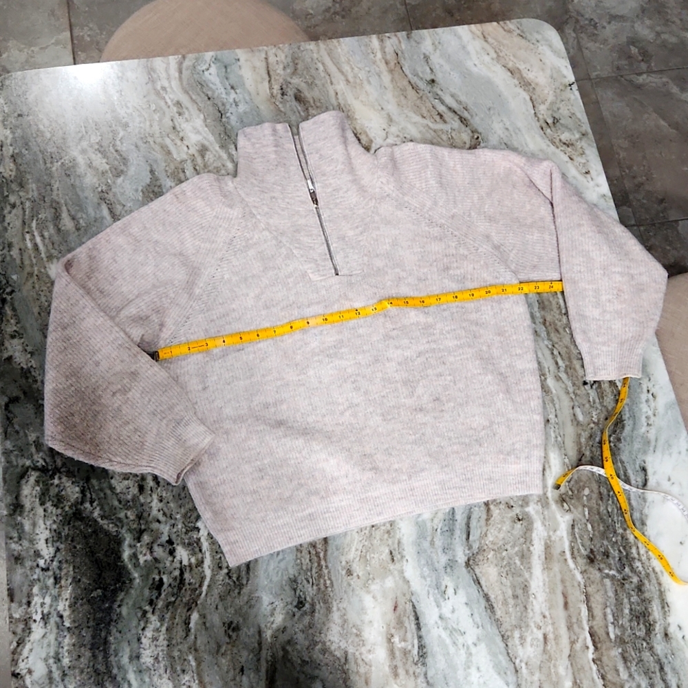 Super soft 1/4 zip sweater